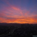 Sunset in KL クアラルンプールの夕焼け