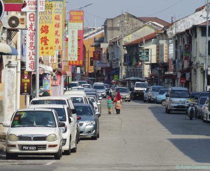 Chinatown in George Town ジョージタウンの中華街