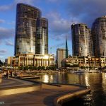 Perth, nice combination of modern structure and nice nature view  パース、近代建築と自然との素晴らしい融合