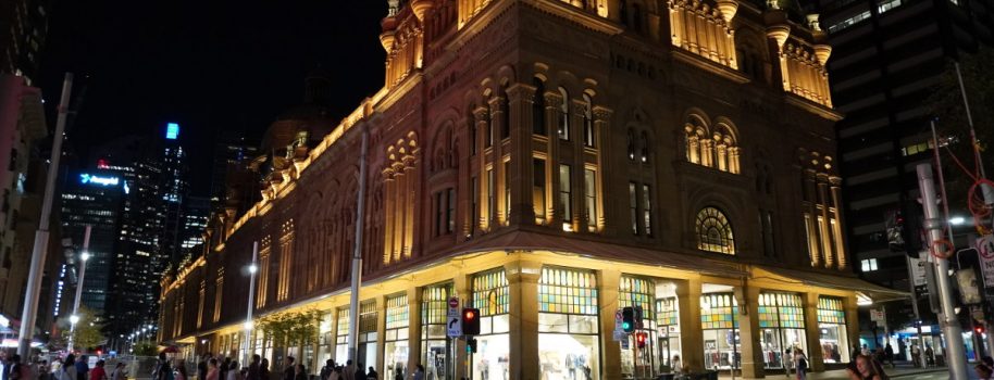 Queen Victoria Building in Sydney シドニーのクイーン・ビクトリア・ビル